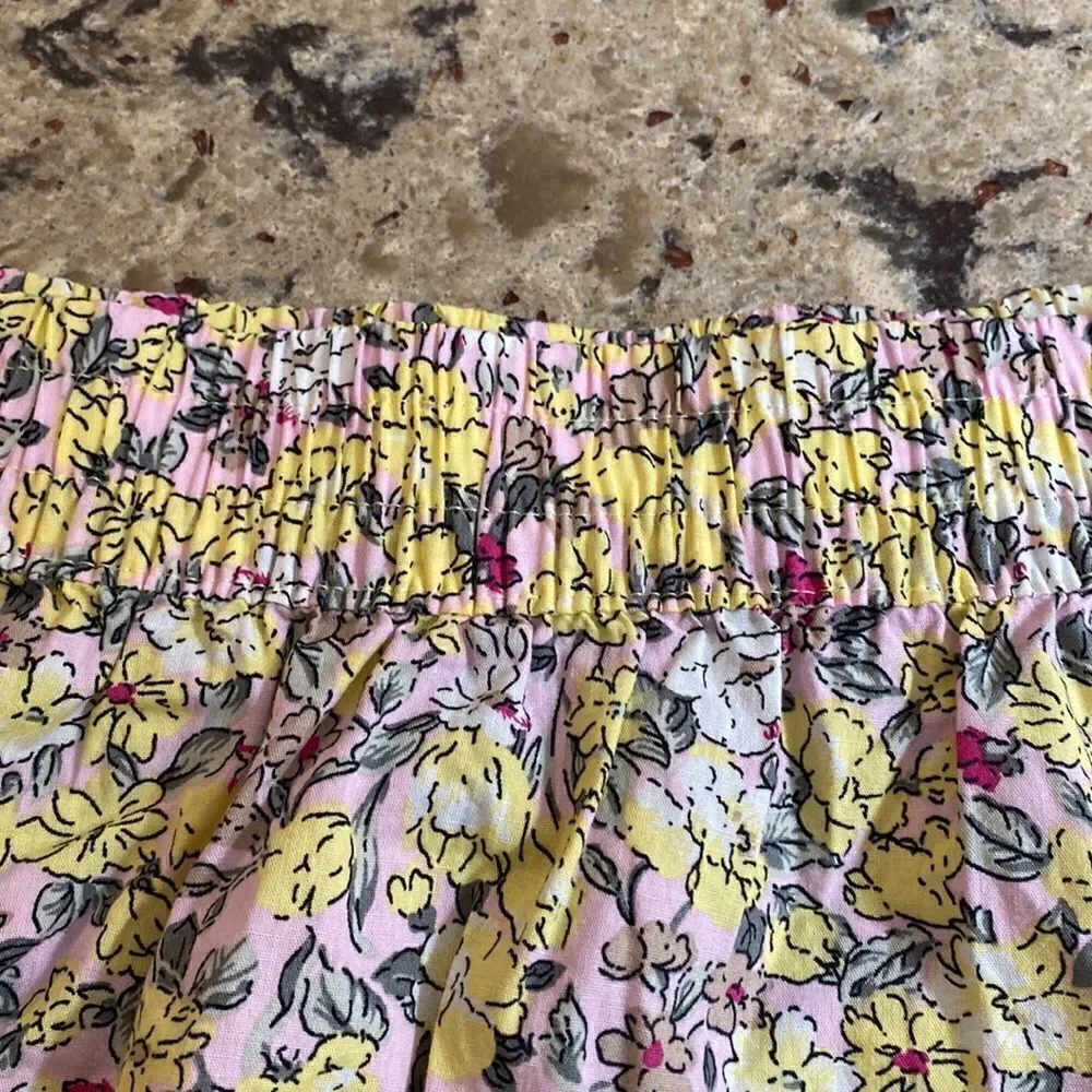 Vero Moda Floral Mini Skirt-XS